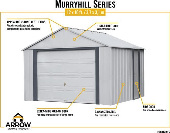 Arrow Murryhill Storage Garage Features & Benefits